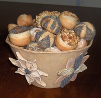 Learn how to make decorative breads